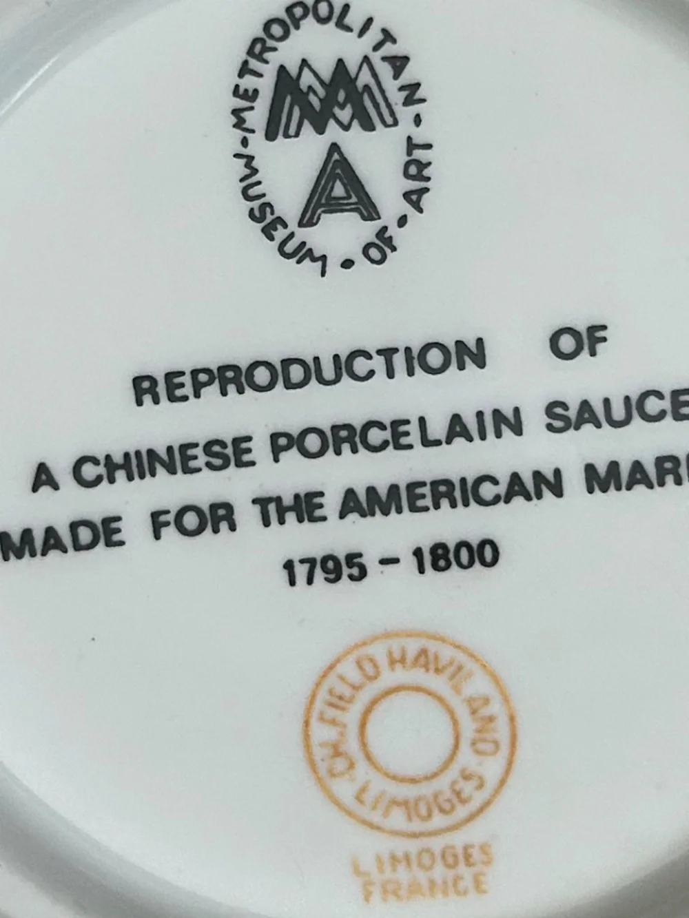 Limoges decorative small plate
